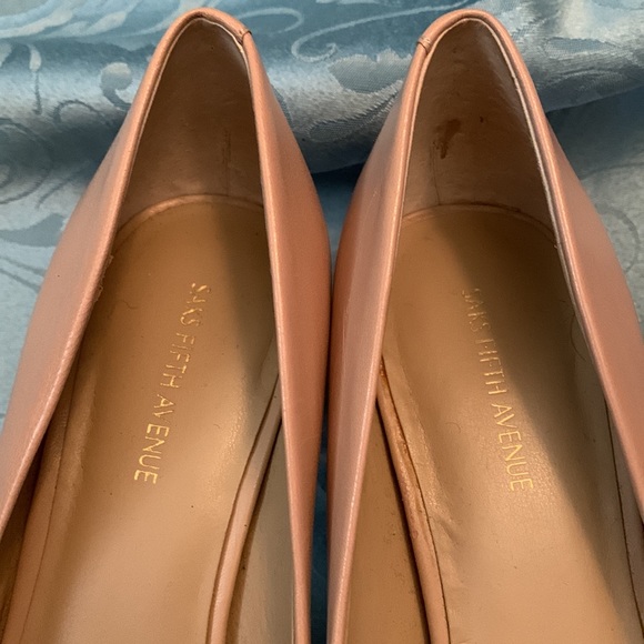 Saks Fifth Avenue Leather Pumps - Picture 2 of 9